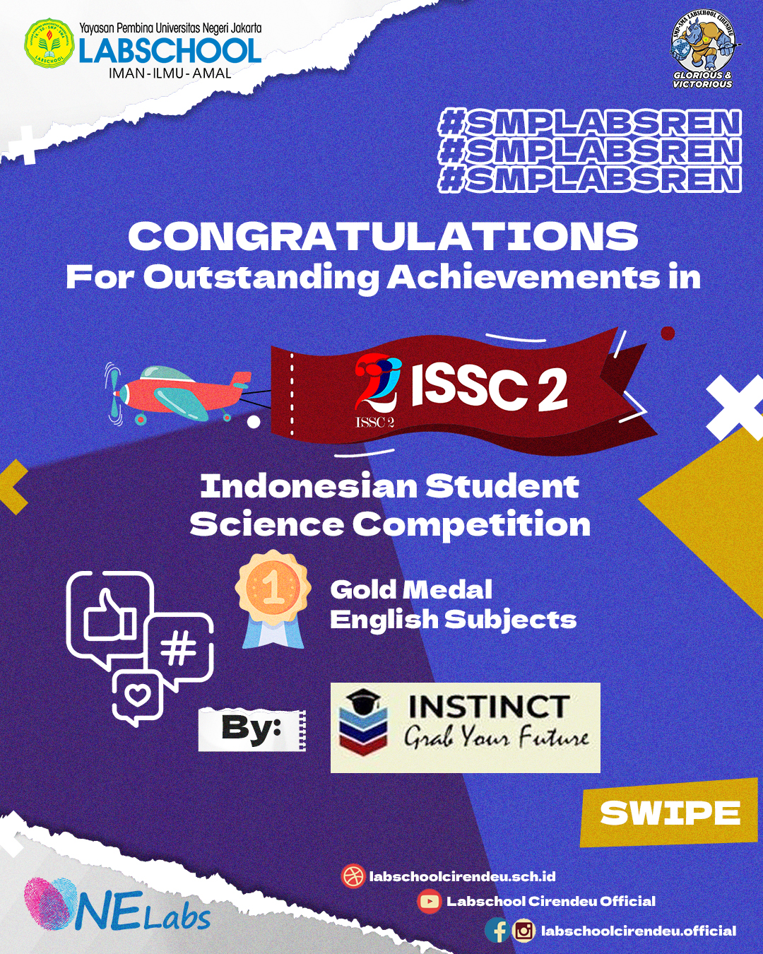 Prestasi SMP dalam Olimpiade Indonesia Students Science Competition